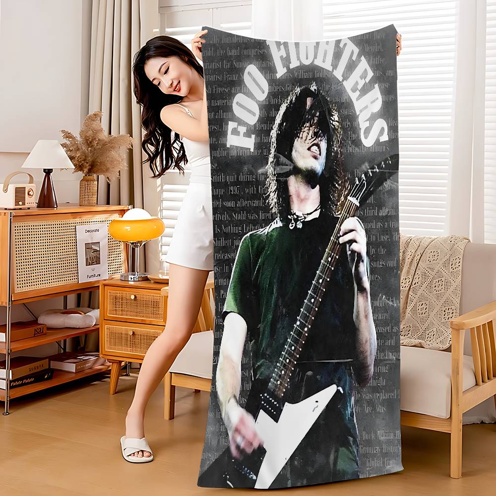Foo Fighters Band Microfiber Printed Beach Towel Mountain Climbing Yoga Beach Swimming Running Absorbent Soft Towel W30*H60(CM)
Foo Fighters Band Microfiber Printed Beach Towel Mountain Climbing Yoga Beach Swimming Running Absorbent Soft Towel W30*H60(CM)