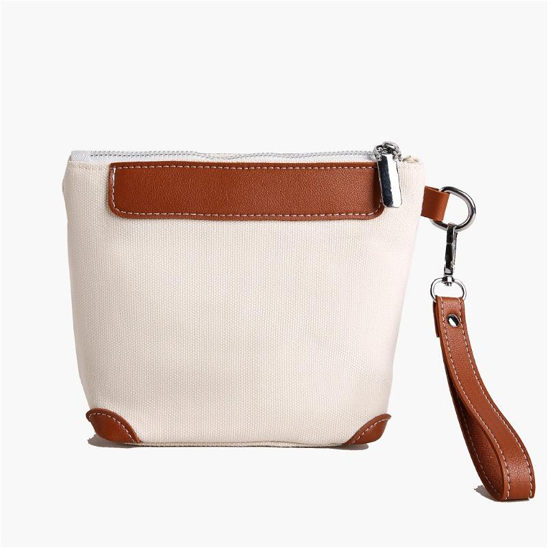 Women Canvas Wristlet Clutch Bag, Casual Leather Trim Zipper Pouch, Portable Cosmetic & Phone Purse with Detachable Wrist Strap, Multicolor коричневый
Women Canvas Wristlet Clutch Bag, Casual Leather Trim Zipper Pouch, Portable Cosmetic & Phone Purse with Detachable Wrist Strap, Multicolor коричневый