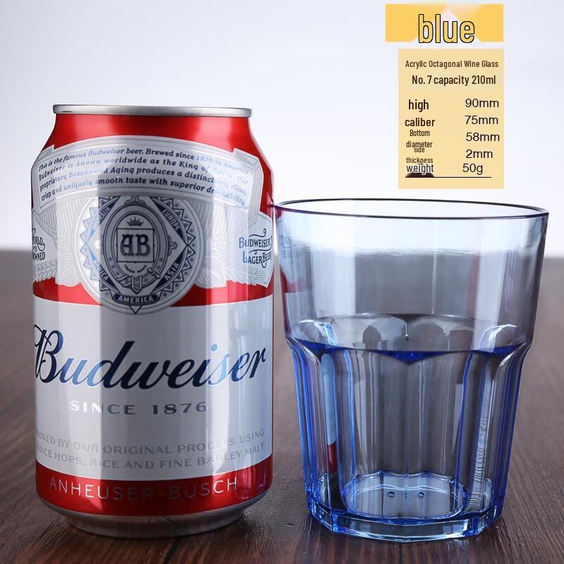 HANDUNYOU Drop-Resistant Acrylic Octagonal Beer Cups
HANDUNYOU Drop-Resistant Acrylic Octagonal Beer Cups