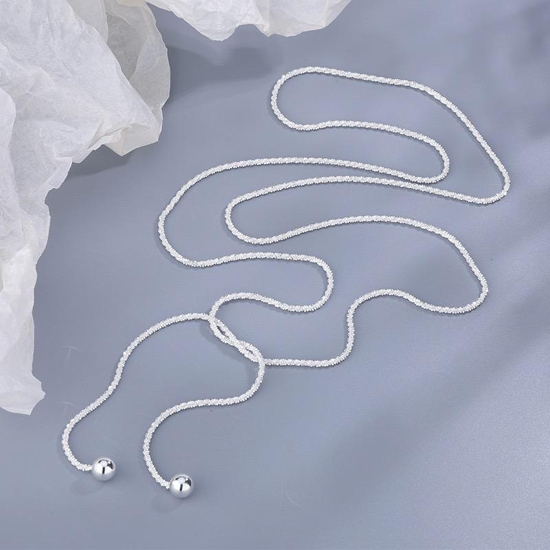S925 Sterling Silver Necklaces For Women Long Tassel Chain Minimalist Pendant Necklaces Mini Pearl Necklace Birthday Gift
S925 Sterling Silver Necklaces For Women Long Tassel Chain Minimalist Pendant Necklaces Mini Pearl Necklace Birthday Gift