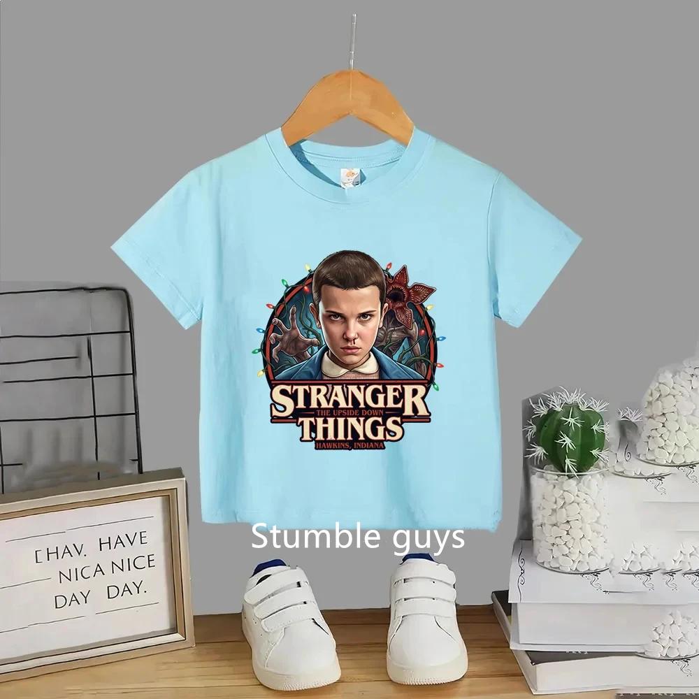 Boys Short-Sleeve T-Shirt Hawkins Demon Monster Children s Summer Clothing Cute Breathable Top 100
Boys Short-Sleeve T-Shirt Hawkins Demon Monster Children s Summer Clothing Cute Breathable Top 100