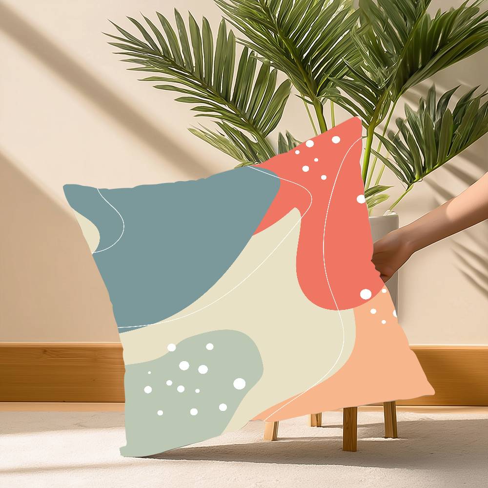 Colorful Abstract Geometric Pattern Pillow Case Soft Plush Fabric Double Sided Print Decorative Home Living Room Gift Cushion 12x12Inch
Colorful Abstract Geometric Pattern Pillow Case Soft Plush Fabric Double Sided Print Decorative Home Living Room Gift Cushion 12x12Inch