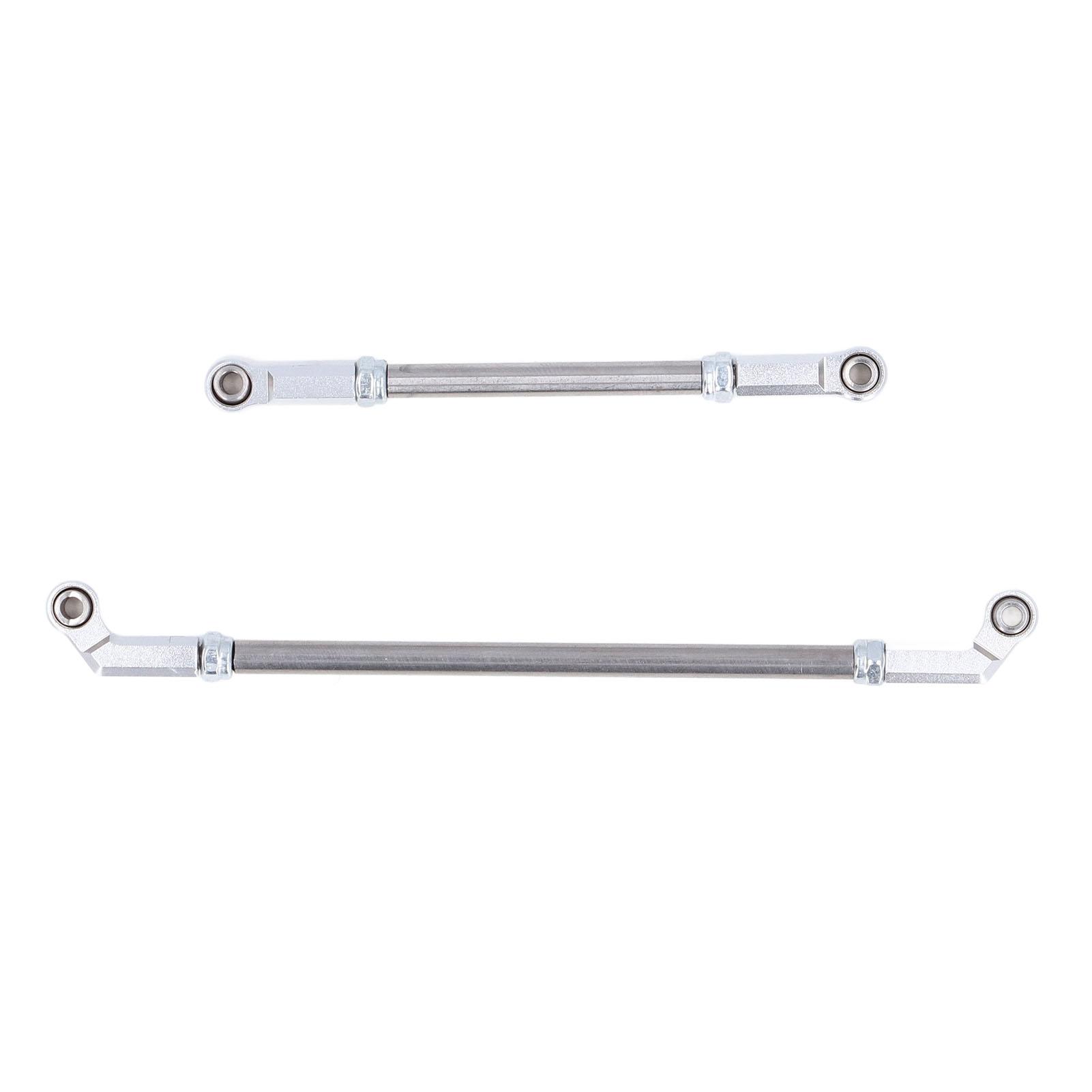 RC Steering Rod 90mm Aluminum Alloy Steering Pull Rod Link Linkage Set for SCX10 III 1 10 RC Cars Silver срібний
RC Steering Rod 90mm Aluminum Alloy Steering Pull Rod Link Linkage Set for SCX10 III 1 10 RC Cars Silver срібний