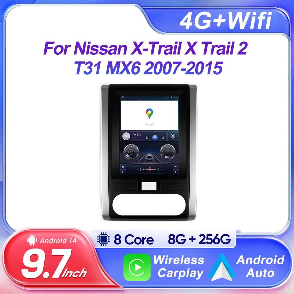 9,7 дюйма для Nissan X-Trail X Trail 2 T31 MX6 2007-2015 для Tesla Style Car Stereo Android 14 8 Core 7862 CPU Android Auto 2 Din
9,7 дюйма для Nissan X-Trail X Trail 2 T31 MX6 2007-2015 для Tesla Style Car Stereo Android 14 8 Core 7862 CPU Android Auto 2 Din