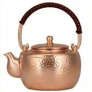450Ml Pure Copper Teapot Pure Handmade Small Boiling Kettle Lifting Beam Teapot Vintage Health Tea Infuser Kung Fu Tea Set
450Ml Pure Copper Teapot Pure Handmade Small Boiling Kettle Lifting Beam Teapot Vintage Health Tea Infuser Kung Fu Tea Set