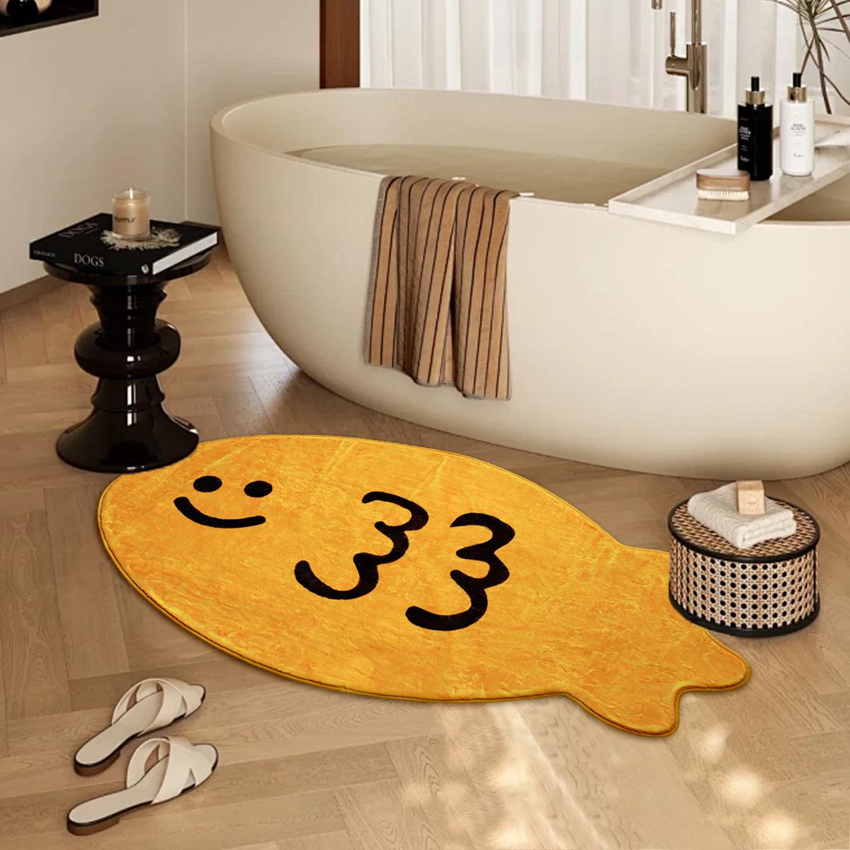VIKAMA Bathroom Doorway Non-Slip Non-Slip Water-Absorbent Floor Cushion Living Room Sofa Foot Cushion Bedroom Bedside Carpet 60x120CM
VIKAMA Bathroom Doorway Non-Slip Non-Slip Water-Absorbent Floor Cushion Living Room Sofa Foot Cushion Bedroom Bedside Carpet 60x120CM