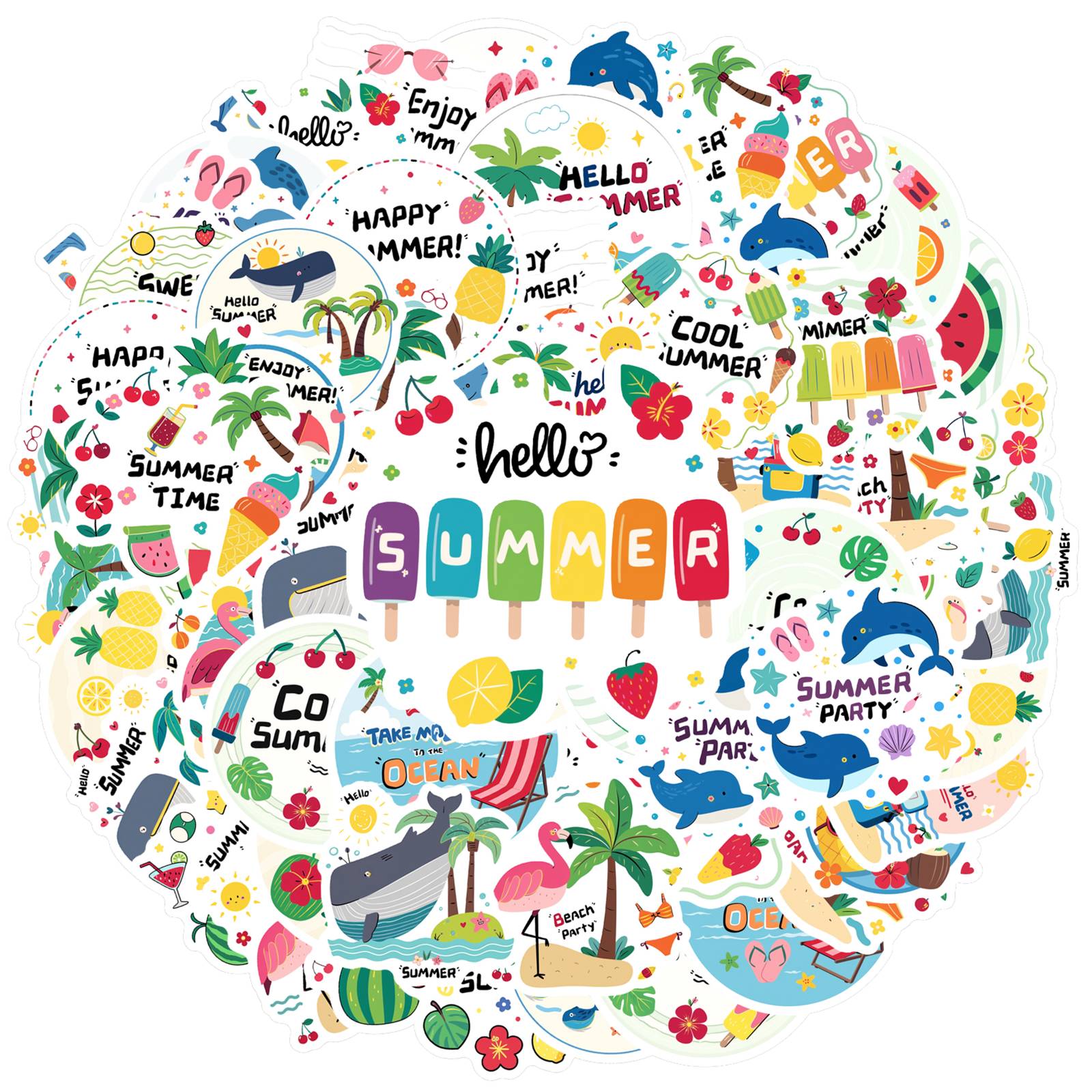 35pcs Playful Summer Stickers Cartoon Tropical Animal Stickers Stickers For Guitar DIY Skateboard Laptop Luggage Decor
35pcs Playful Summer Stickers Cartoon Tropical Animal Stickers Stickers For Guitar DIY Skateboard Laptop Luggage Decor
