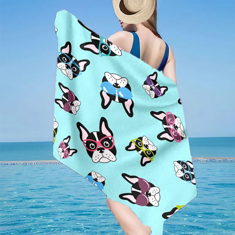 Bulldog Collection Beach Towel, Super Soft Microfiber, Gift for Her/Him, Birthday, for Pool, Beach, Travel, Home Decor Fan gifts 70cmx140cm(27x55inch)
Bulldog Collection Beach Towel, Super Soft Microfiber, Gift for Her/Him, Birthday, for Pool, Beach, Travel, Home Decor Fan gifts 70cmx140cm(27x55inch)