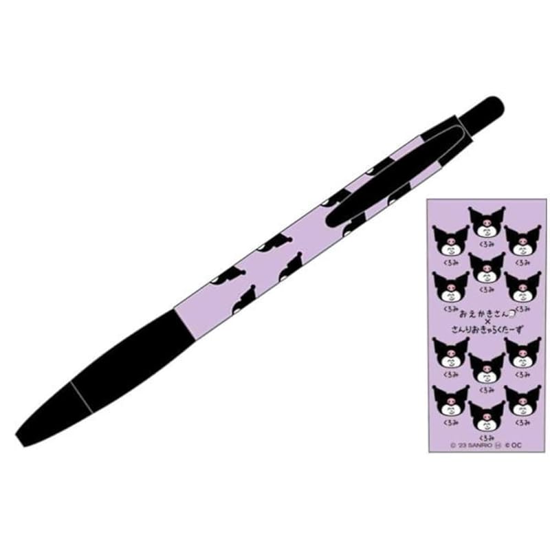 K Company Drawing-san x San Rio Characters ballpoint pen Kuromi H137×W10mm SAO-BP-KU
K Company Drawing-san x San Rio Characters ballpoint pen Kuromi H137×W10mm SAO-BP-KU