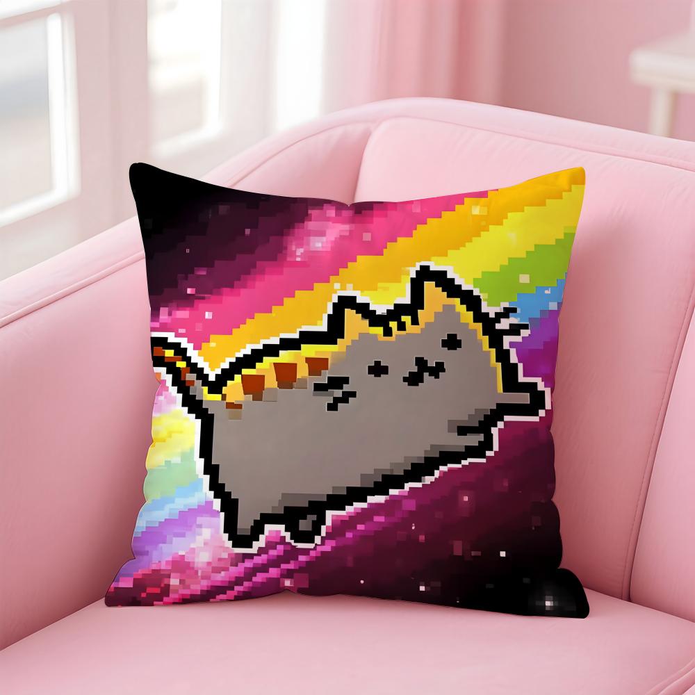nNyan Cat Fun Cartoon Sofa Cushion Cover Pillowcase Short Plush Invisible zipper Room Sofa Cushion Cover 30X30cm
nNyan Cat Fun Cartoon Sofa Cushion Cover Pillowcase Short Plush Invisible zipper Room Sofa Cushion Cover 30X30cm