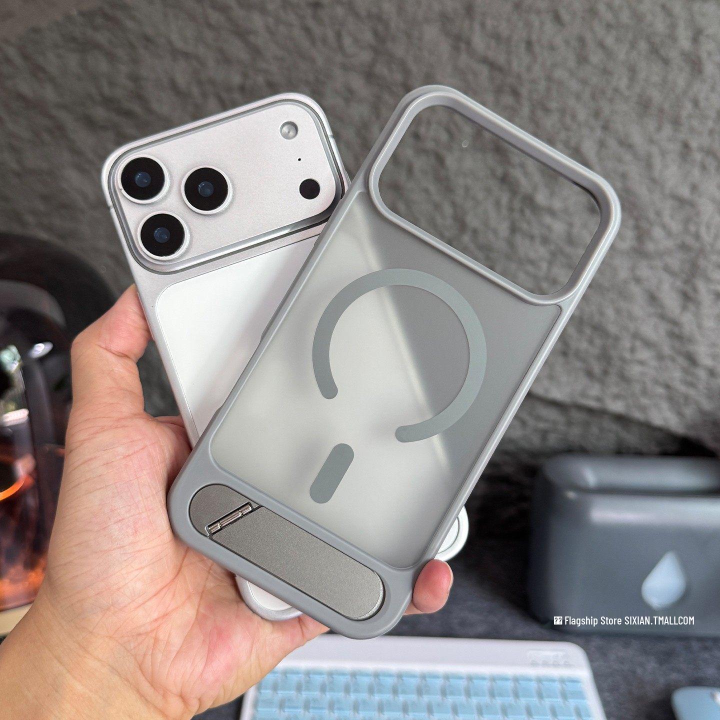iPhone 17 PRO MAX Magnetic Stand Skin-Feel Case with One-Word Bracket - Creative Protective Design Compatible with Apple 16 iPhone 15
iPhone 17 PRO MAX Magnetic Stand Skin-Feel Case with One-Word Bracket - Creative Protective Design Compatible with Apple 16 iPhone 15