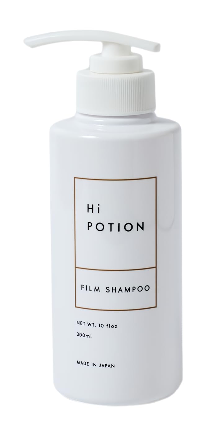 Film Shampoo Hi-POTION Scalp Care Shampoo for Extensions 300ml Repairs damage Low irritation Itching Extension care Wig care White musk scent
Film Shampoo Hi-POTION Scalp Care Shampoo for Extensions 300ml Repairs damage Low irritation Itching Extension care Wig care White musk scent