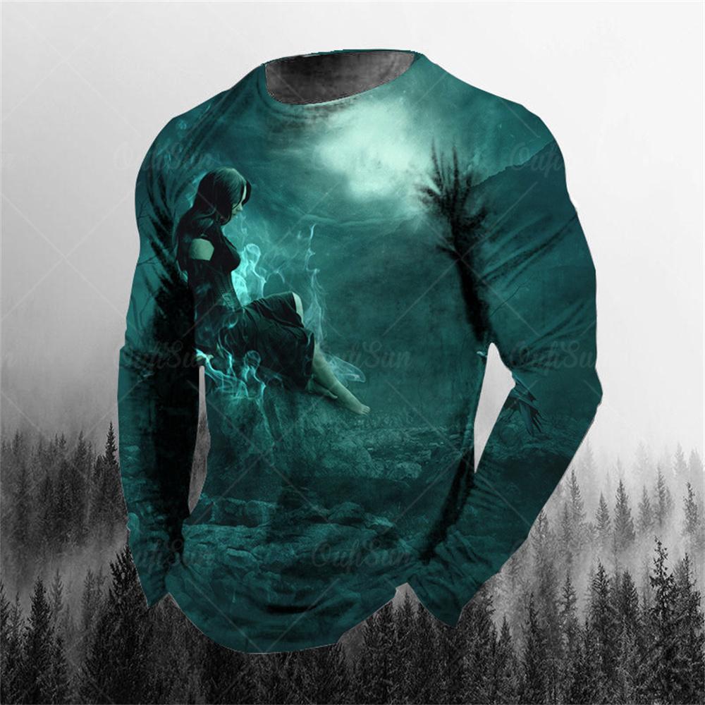 Винтажная 3D-принтовая мужская футболка с круглым вырезом и принтом Genie Ghost, повседневная футболка с длинным рукавом, свободный свитер, модная мужская одежда 2XL
Винтажная 3D-принтовая мужская футболка с круглым вырезом и принтом Genie Ghost, повседневная футболка с длинным рукавом, свободный свитер, модная мужская одежда 2XL