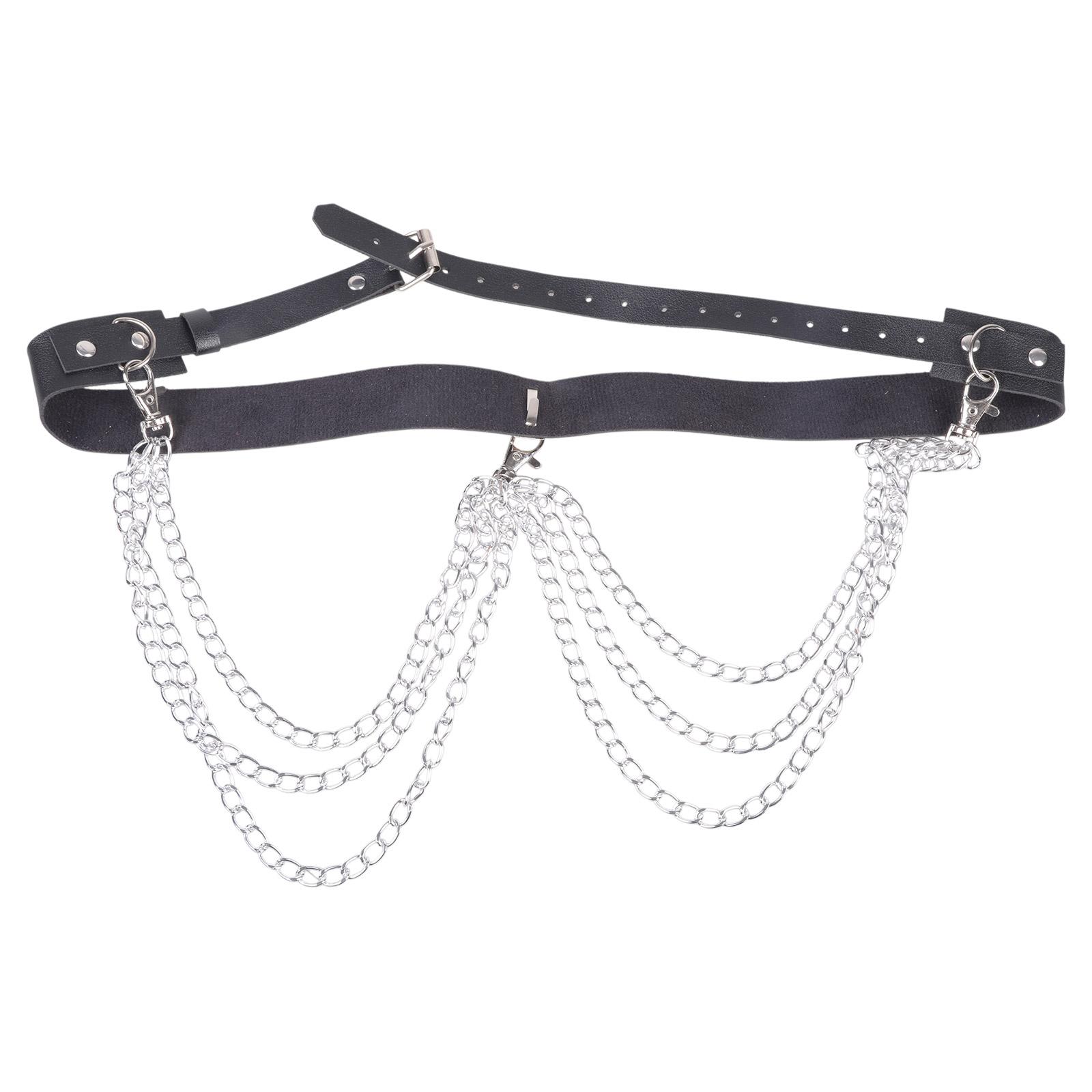 Restraint Waist Chain Harness Multilayer Cowgirl Belt for Women Proms Stage and Club Party for Jeans Dresse Club 1 чёрный
Restraint Waist Chain Harness Multilayer Cowgirl Belt for Women Proms Stage and Club Party for Jeans Dresse Club 1 чёрный