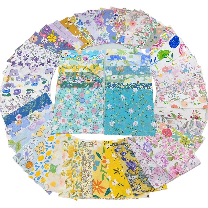 50pcs Random Patterns Handmade Material Cotton Patchwork Fabric Pastoral Style 10x10cm
50pcs Random Patterns Handmade Material Cotton Patchwork Fabric Pastoral Style 10x10cm