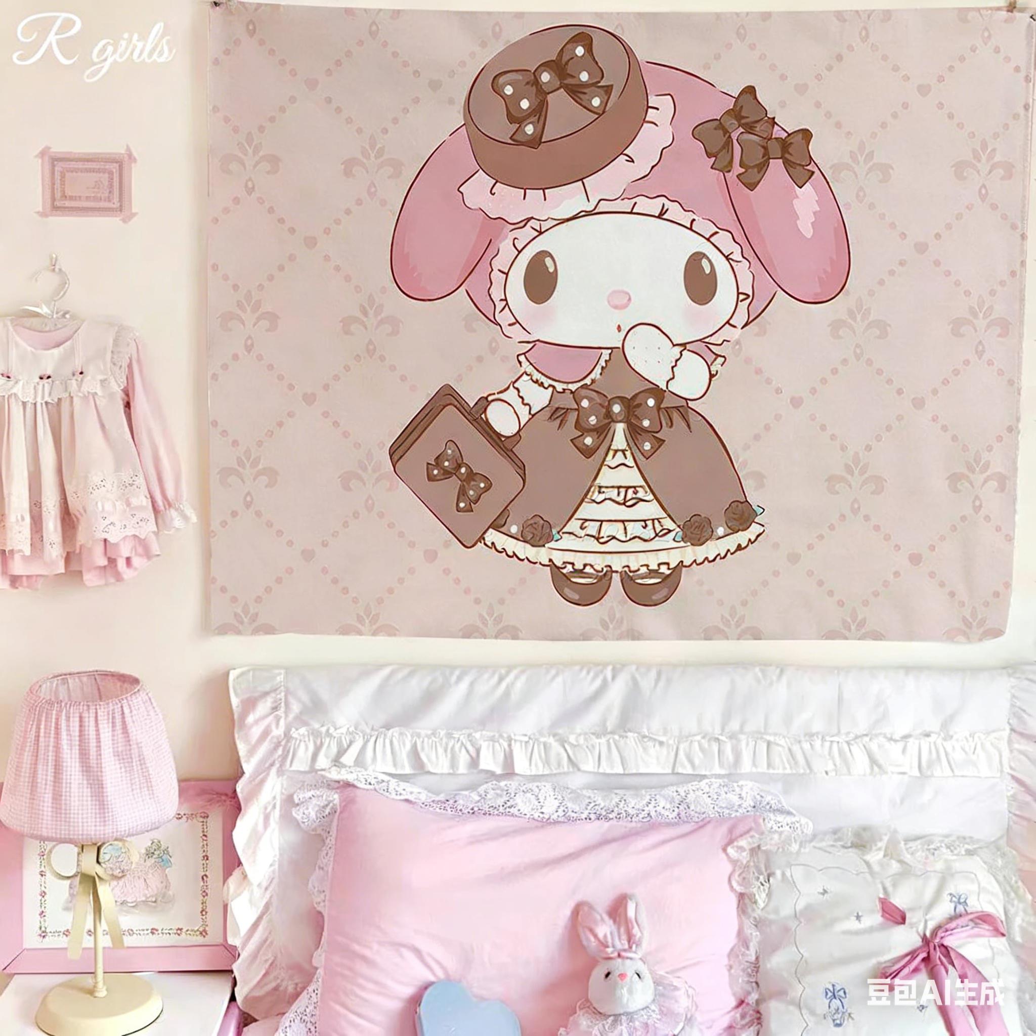 Милый Гобелен Sanrio My Melody Кавайный Принт с Кроликом Настенное Украшение для Комнаты Подростка Комнаты в Общежитии Несколько Размеров 74x94cm(29x37in)
Милый Гобелен Sanrio My Melody Кавайный Принт с Кроликом Настенное Украшение для Комнаты Подростка Комнаты в Общежитии Несколько Размеров 74x94cm(29x37in)
