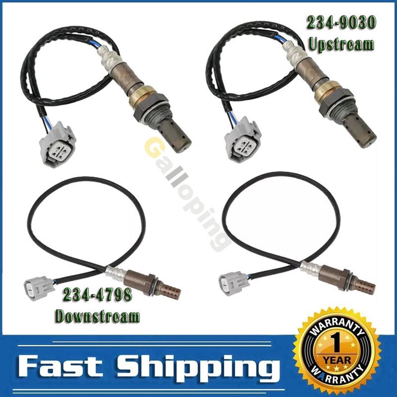 4X Oxygen O2 Sensor for 2004 2005 JAGUAR XJR XJ8 VANDEN PLAS 4.2L 03-05 S-TYPE 3.0L 4.2L Upstream Downstream 234-9030 234-4798
4X Oxygen O2 Sensor for 2004 2005 JAGUAR XJR XJ8 VANDEN PLAS 4.2L 03-05 S-TYPE 3.0L 4.2L Upstream Downstream 234-9030 234-4798
