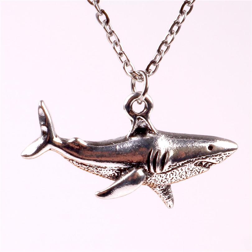 Punk Shark Charm Necklace Ocean Animal Pendants Necklaces for Women Men Best Gift Chain Neck Decotraion Choker Steampunk Jewelry
Punk Shark Charm Necklace Ocean Animal Pendants Necklaces for Women Men Best Gift Chain Neck Decotraion Choker Steampunk Jewelry