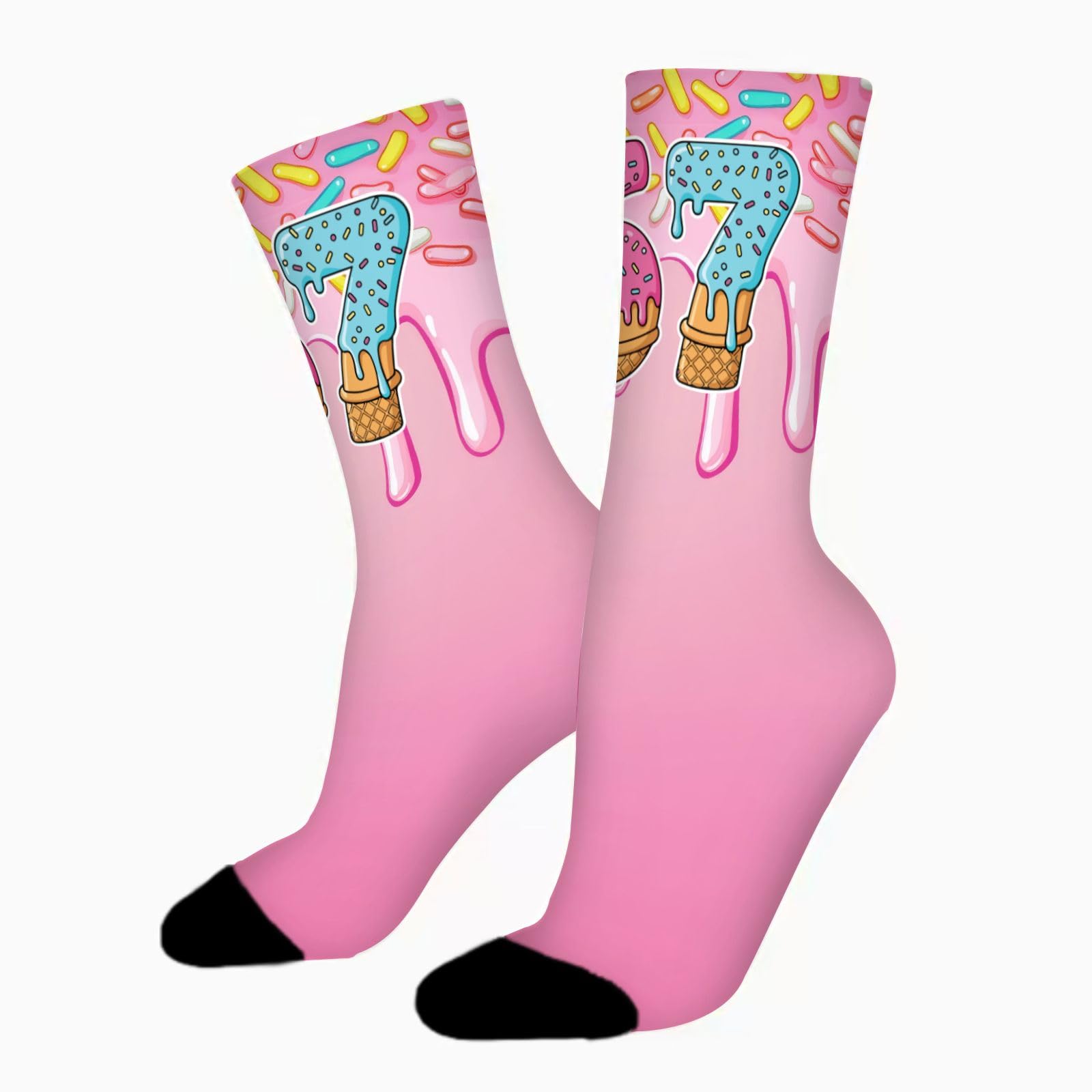 Cute And Playful Socks Mid-Calf Socks Long Socks Printed Socks One Size
Cute And Playful Socks Mid-Calf Socks Long Socks Printed Socks One Size