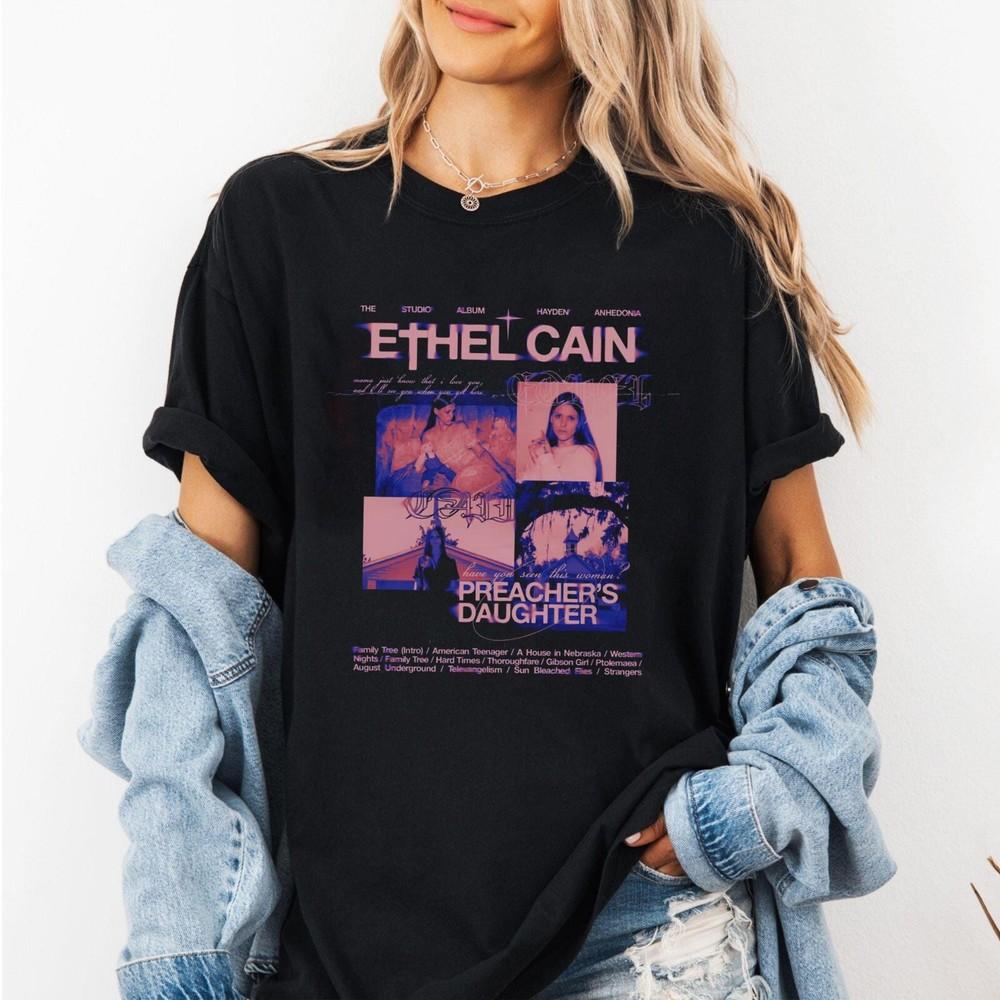 Ethel Cain Shirt Preacher’s Daughter Tee American Teenager Sad Girl Aesthetic 4XL
Ethel Cain Shirt Preacher’s Daughter Tee American Teenager Sad Girl Aesthetic 4XL