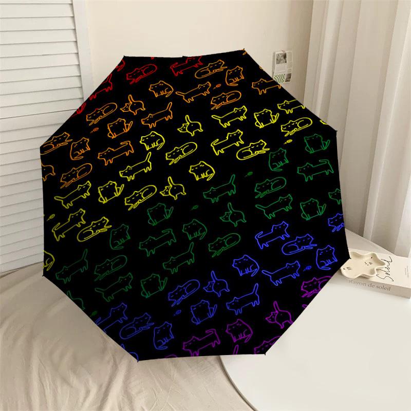 1pc cat pattern Automatic Open/Close Umbrella with Windproof, 8-Rib Sturdy Canopy, Durable Ribs, Fashionable Design1163A
1pc cat pattern Automatic Open/Close Umbrella with Windproof, 8-Rib Sturdy Canopy, Durable Ribs, Fashionable Design1163A