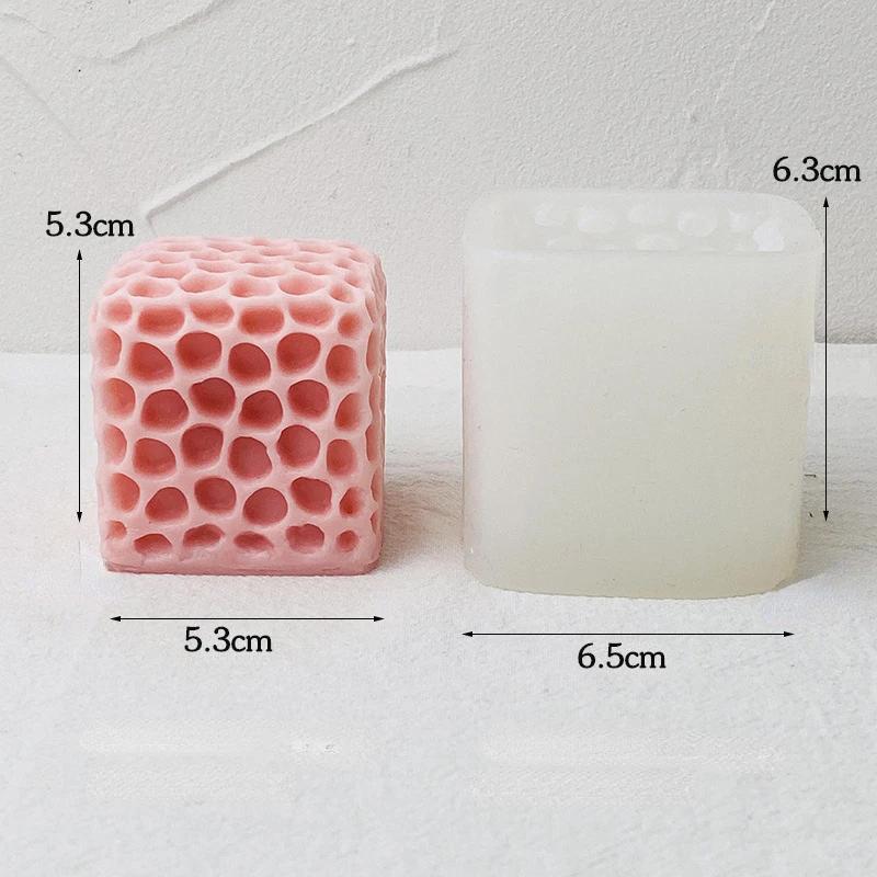 3D Honeycomb Column Silicone Candle Mold DIY Handmade Geometric Candle Soap Gypsum Resin Crafts Casting mould Home Decor
3D Honeycomb Column Silicone Candle Mold DIY Handmade Geometric Candle Soap Gypsum Resin Crafts Casting mould Home Decor