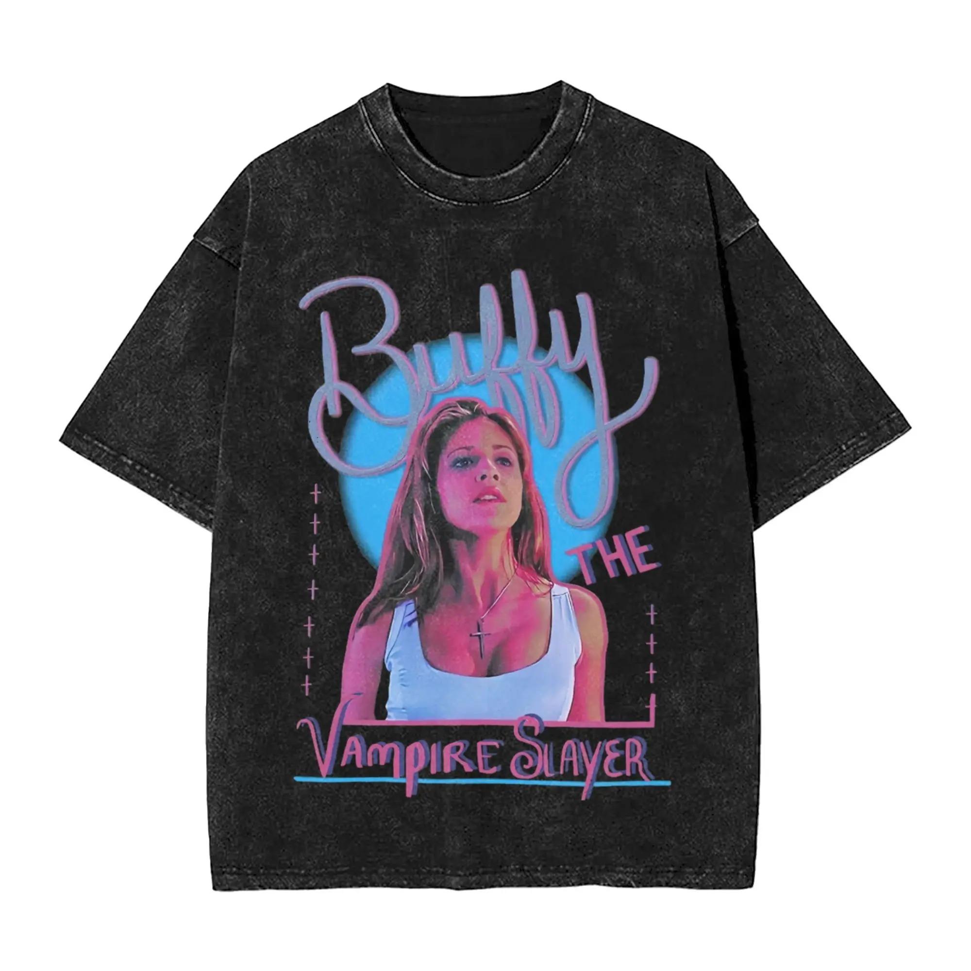 Buffy The Vampires Slayers Graphic Print Wash T Shirt Harajuku Style for Unisex Women Fashion Cotton Tee Shirts Clothing 2XL
Buffy The Vampires Slayers Graphic Print Wash T Shirt Harajuku Style for Unisex Women Fashion Cotton Tee Shirts Clothing 2XL