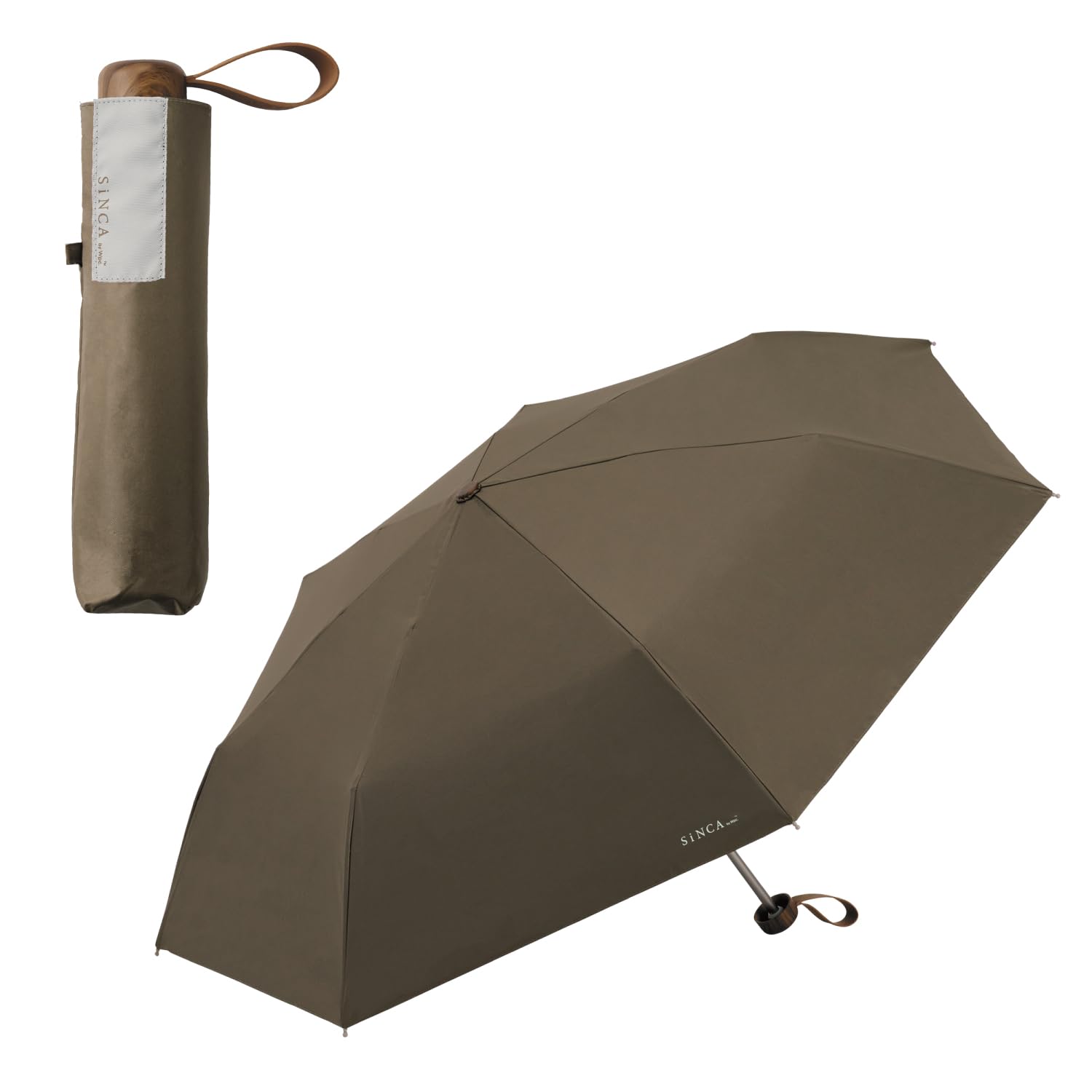 Парасоль SiNCA MINI 53 Коричнева UV для сонячної та дощової погоди Складна парасолька 53см для жінок та чоловіків для захисту від вітру до шикарної Wpc. {100% затемнення, 99.9%
Парасоль SiNCA MINI 53 Коричнева UV для сонячної та дощової погоди Складна парасолька 53см для жінок та чоловіків для захисту від вітру до шикарної Wpc. {100% затемнення, 99.9%