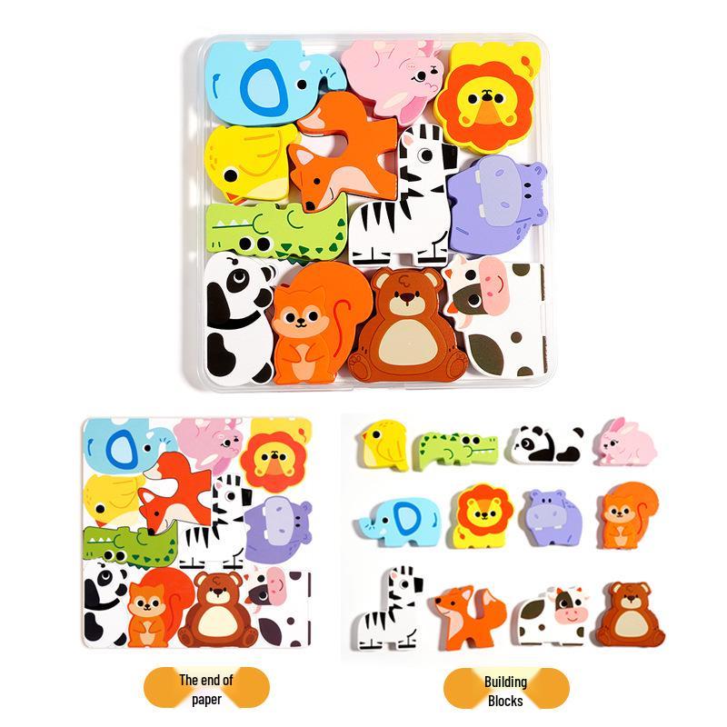 Children s 3D Building Blocks Puzzles: Animals, Dinosaurs, Transportation, and Food Themes for Early Education
Children s 3D Building Blocks Puzzles: Animals, Dinosaurs, Transportation, and Food Themes for Early Education