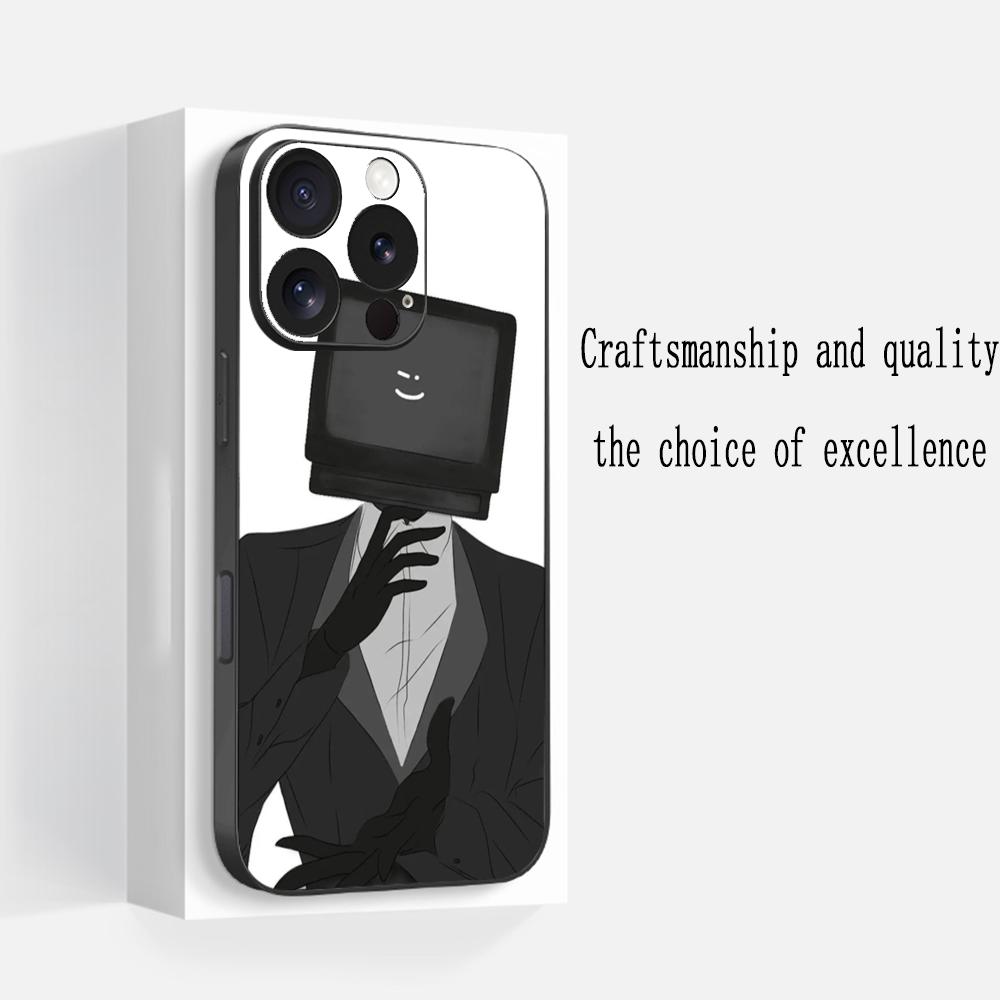 Anime Skibidi TV hot poster pattern Phone Case For iPhone 17 16 e 15 14 13 12 Plus Mini Pro Max Soft black Shockproof Cover iPhone 13 mini
Anime Skibidi TV hot poster pattern Phone Case For iPhone 17 16 e 15 14 13 12 Plus Mini Pro Max Soft black Shockproof Cover iPhone 13 mini