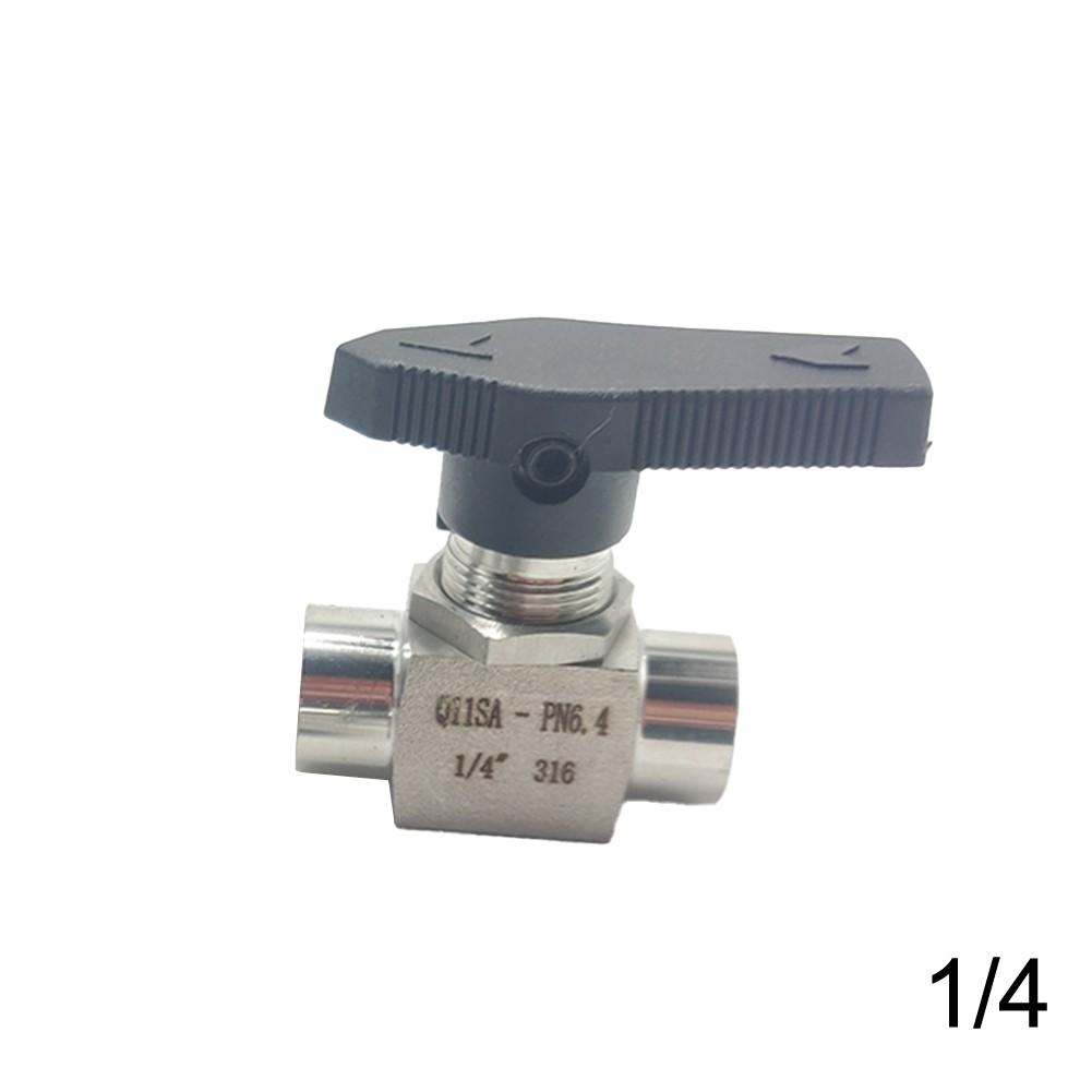 Простий кульовий кран Нержавіюча сталь Різьбовий Коефіцієнт 2 point
Простий кульовий кран Нержавіюча сталь Різьбовий Коефіцієнт 2 point