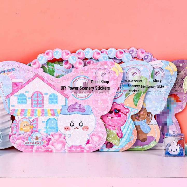 Handheld Cartoon Magnetic Quiet Book: Four Styles, No-Cut, Leather Cards, Handmade Small Toys
Handheld Cartoon Magnetic Quiet Book: Four Styles, No-Cut, Leather Cards, Handmade Small Toys