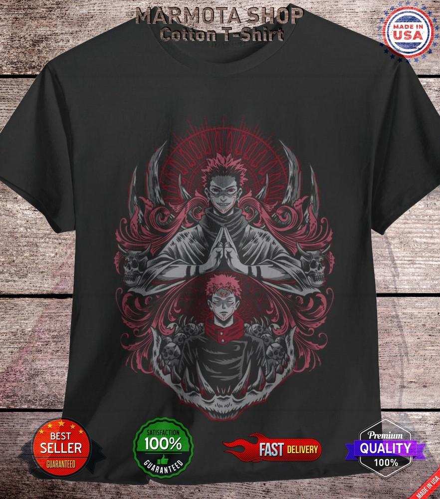 Футболка Sukuna Ryomen Jujutsu Kaisen Итадори Годжо Аниме Японская Футболка JJK XL
Футболка Sukuna Ryomen Jujutsu Kaisen Итадори Годжо Аниме Японская Футболка JJK XL