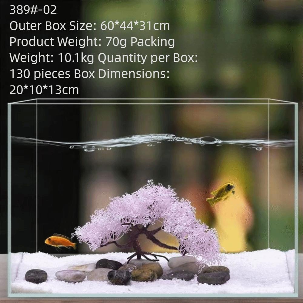 Aquarium Fish Tank Landscape Decoration Aquarium Ornament Simulation Snowflake Pink Welcoming Pine Pottery Bonsai
Aquarium Fish Tank Landscape Decoration Aquarium Ornament Simulation Snowflake Pink Welcoming Pine Pottery Bonsai