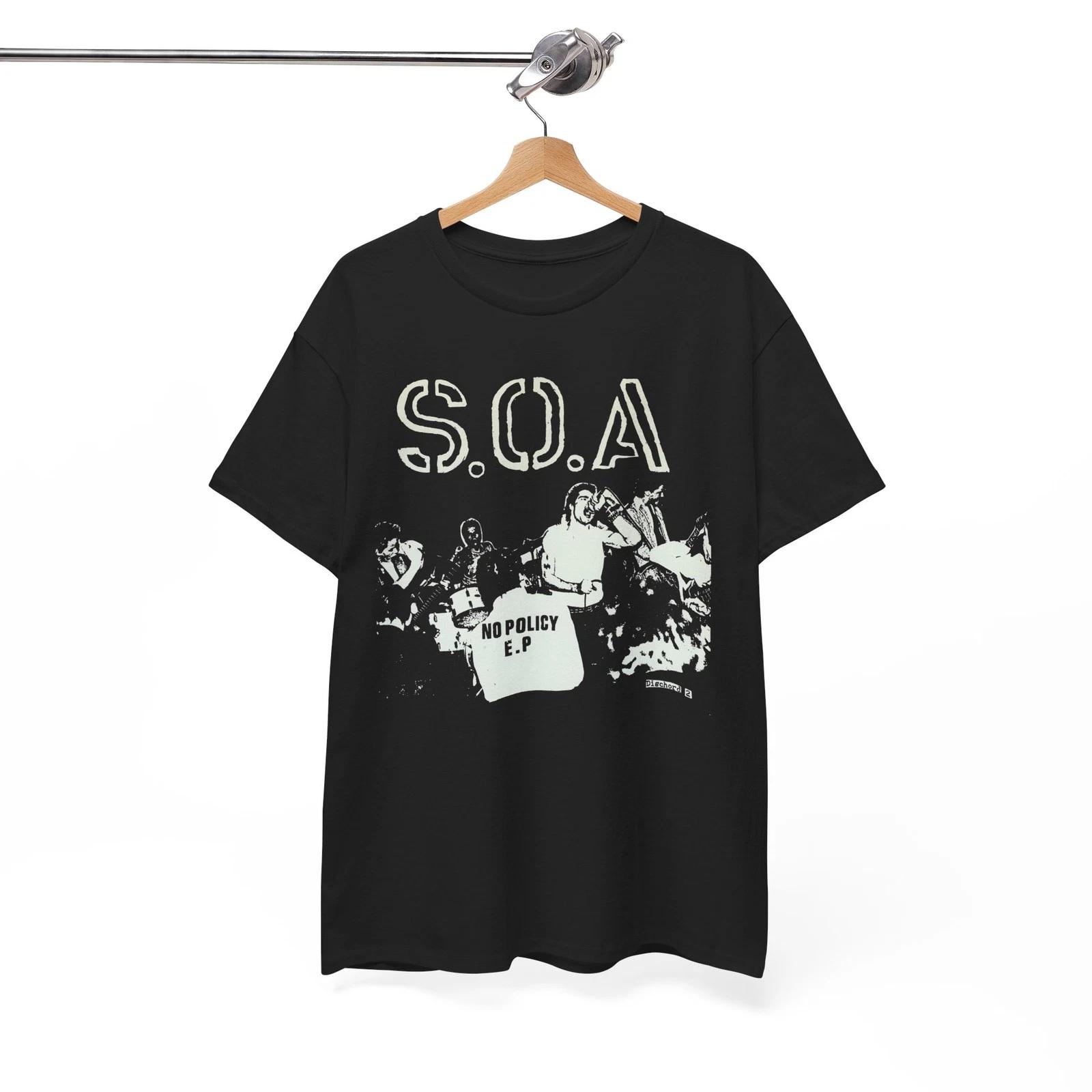 S.O.A Punk Hardcore Necros MDC Dead kennedys bad brains Unisex Tee M
S.O.A Punk Hardcore Necros MDC Dead kennedys bad brains Unisex Tee M