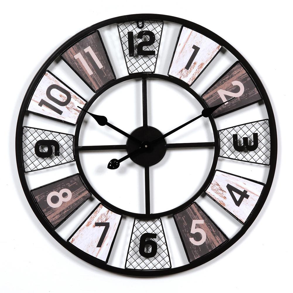 Vintage Style Round Silent Wall Clock Silent Non ticking For Living Room Bedroom Kitchen Decoration 60 cm (602085)
Vintage Style Round Silent Wall Clock Silent Non ticking For Living Room Bedroom Kitchen Decoration 60 cm (602085)