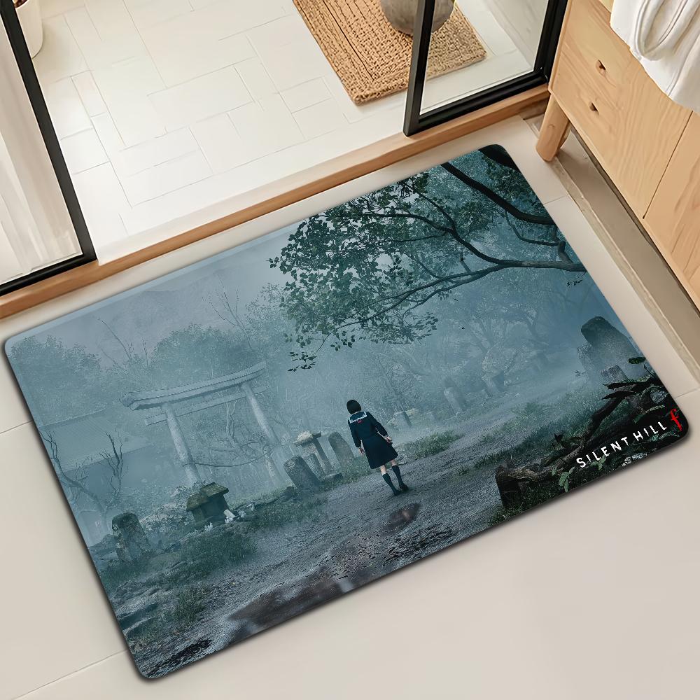 Game S-Silent Hill f Horror Door Mat Bath Microfiber Decorative Versatile Flannel Floor Mat Quick Dry Absorbent Non-slip Sole 40cm x 60cm
Game S-Silent Hill f Horror Door Mat Bath Microfiber Decorative Versatile Flannel Floor Mat Quick Dry Absorbent Non-slip Sole 40cm x 60cm