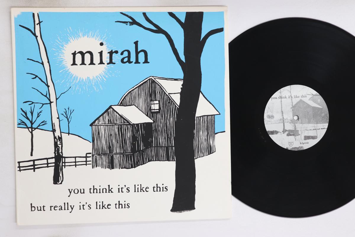 LP Record MIRAH - You Think It s Like This But Really KLP112 K 2000 US Rock Used
LP Record MIRAH - You Think It s Like This But Really KLP112 K 2000 US Rock Used