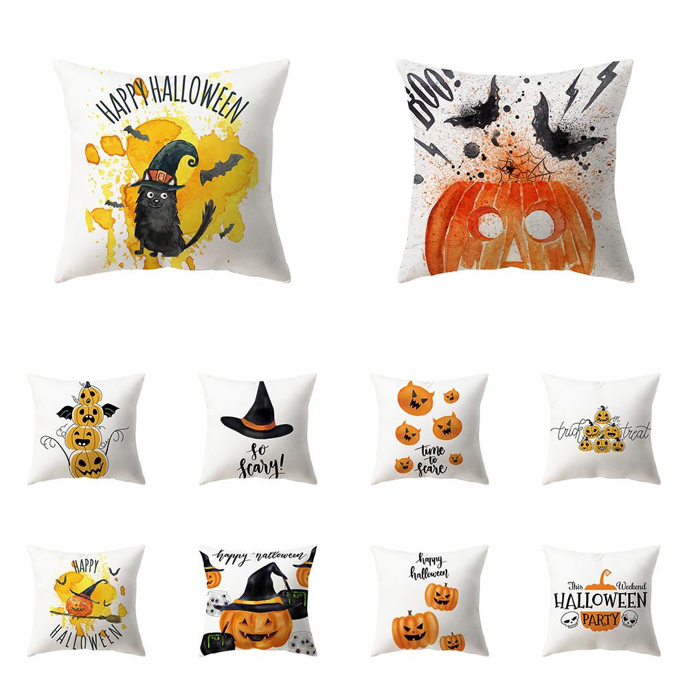 Halloween Theme Horror Pumpkin Print Pattern Cushion Cover Home Living Room Sofa Decoration Square Polyester Pillow Pillow Cover
Halloween Theme Horror Pumpkin Print Pattern Cushion Cover Home Living Room Sofa Decoration Square Polyester Pillow Pillow Cover