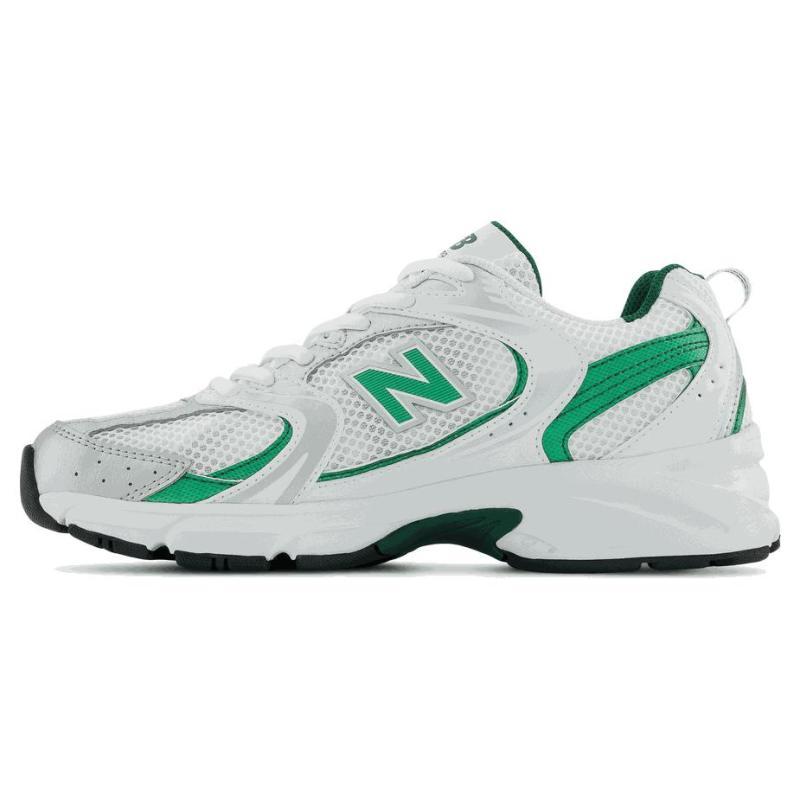 New Balance 530 White Nightwatch Green Sneakers MR530ENG 38.5
New Balance 530 White Nightwatch Green Sneakers MR530ENG 38.5