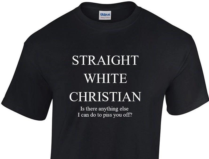 STRAIGHT WHITE CHRISTIAN Faith Trump Conservative Funny Mens Cotton T-Shirt 3XL
STRAIGHT WHITE CHRISTIAN Faith Trump Conservative Funny Mens Cotton T-Shirt 3XL