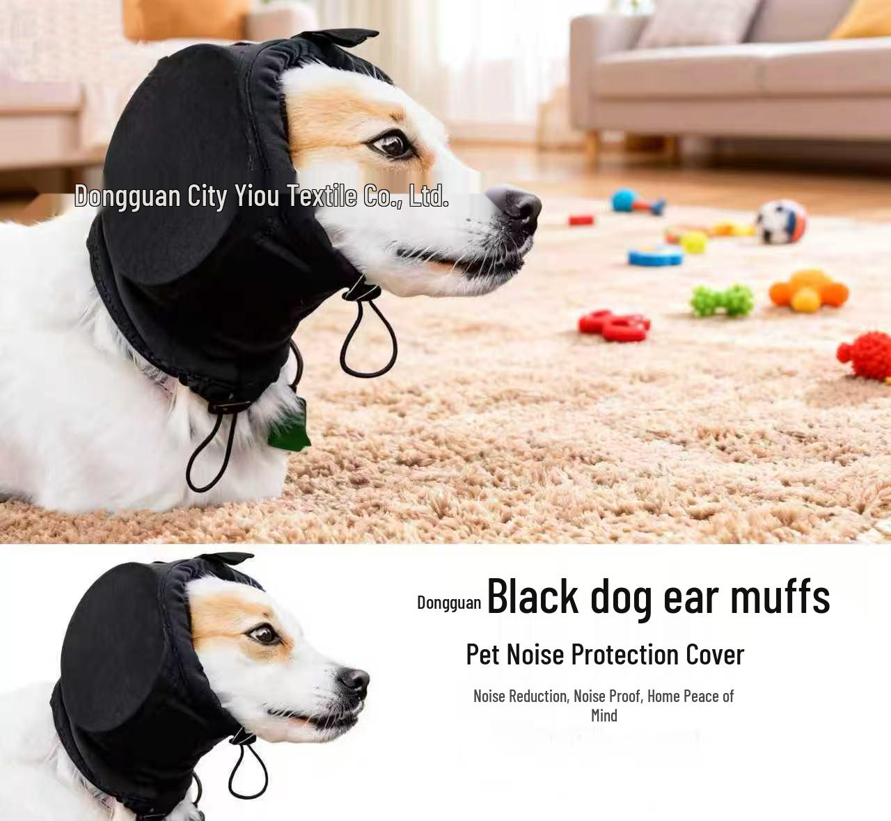 Dog Noise-Cancelling Ear Muffs – Pet Hearing Protection for Thunder and Fireworks S чёрный
Dog Noise-Cancelling Ear Muffs – Pet Hearing Protection for Thunder and Fireworks S чёрный