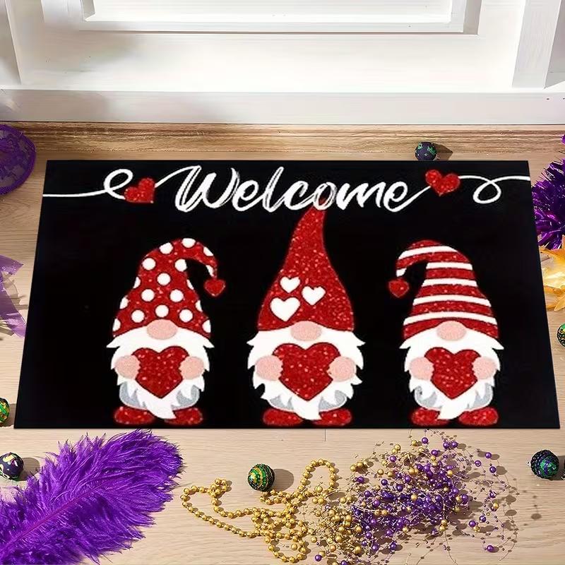 Valentine s Day Love Heart Gnome Doormat Non-Slip Rugs for Living Room Bedroom Kitchen Mat Machine Washable Home Decor Carpet 40x60cm
Valentine s Day Love Heart Gnome Doormat Non-Slip Rugs for Living Room Bedroom Kitchen Mat Machine Washable Home Decor Carpet 40x60cm