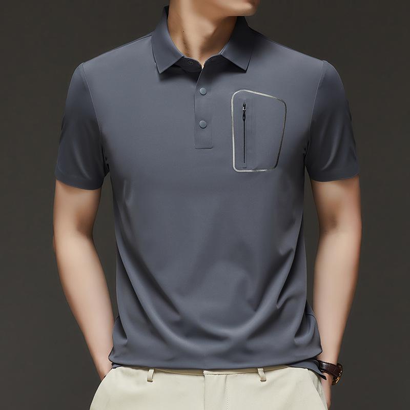 Мужская модная брендовая футболка с коротким рукавом, фирменная футболка с карманом и лацканами, рубашка поло в стиле знаменитостей из Интернета, облегающая футболка с коротким рукавом 4XL
Мужская модная брендовая футболка с коротким рукавом, фирменная футболка с карманом и лацканами, рубашка поло в стиле знаменитостей из Интернета, облегающая футболка с коротким рукавом 4XL