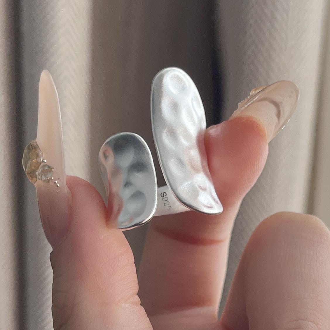 925 Sterling Silver Rings For Women Geometric Fine Jewelry Finger Adjustable Simple Wide Dots Ring For Party Birthday Gift resizable
925 Sterling Silver Rings For Women Geometric Fine Jewelry Finger Adjustable Simple Wide Dots Ring For Party Birthday Gift resizable