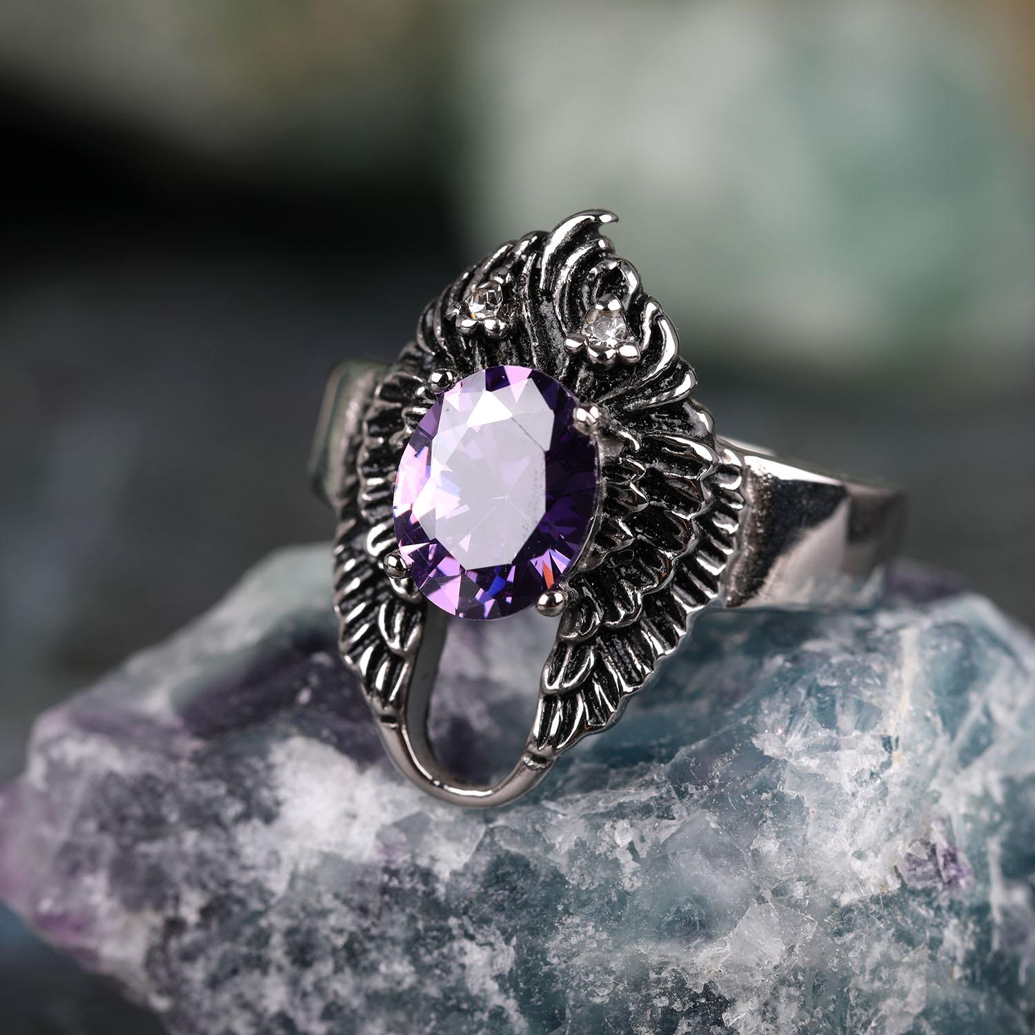 Men s Purple CZ Zircon Fashion Wedding Band Stone Ring Stainless Steel Rings Jewelry for Man Wholesale Waterproof Not Fade 12
Men s Purple CZ Zircon Fashion Wedding Band Stone Ring Stainless Steel Rings Jewelry for Man Wholesale Waterproof Not Fade 12