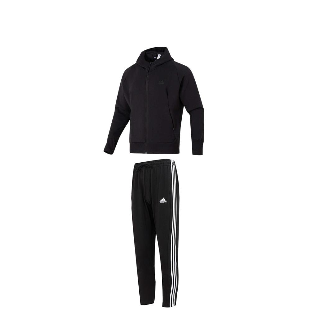 Adidas Sports Lifestyle Series Hooded Zip Comfortable Jacket Breathable Knitted Long Pants Casual Sports Set Men Set Black IN5089+IC0044 M
Adidas Sports Lifestyle Series Hooded Zip Comfortable Jacket Breathable Knitted Long Pants Casual Sports Set Men Set Black IN5089+IC0044 M