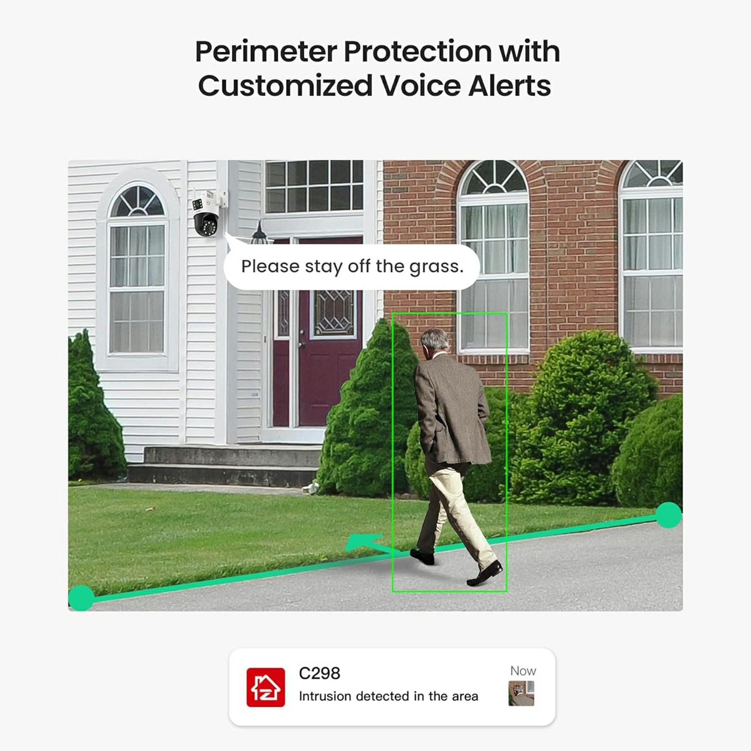 ZOSI C298SE 6MP Dual Lens HD WiFi Camera Humanoid Tracking Two-Way Audio Security Camera Japanese Plug
ZOSI C298SE 6MP Dual Lens HD WiFi Camera Humanoid Tracking Two-Way Audio Security Camera Japanese Plug