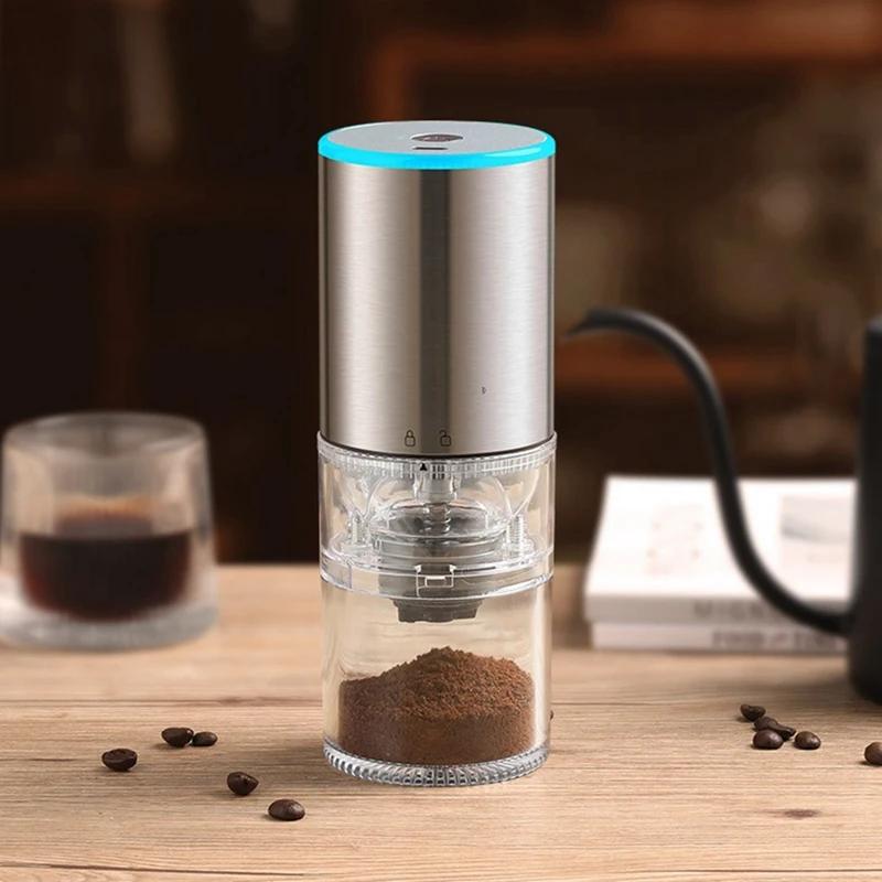 Portable Coffee Grinder Electric USB Rechargeable Coffee Beans Grinding Automatic Bean Grinder For Kitchen Home none
Portable Coffee Grinder Electric USB Rechargeable Coffee Beans Grinding Automatic Bean Grinder For Kitchen Home none