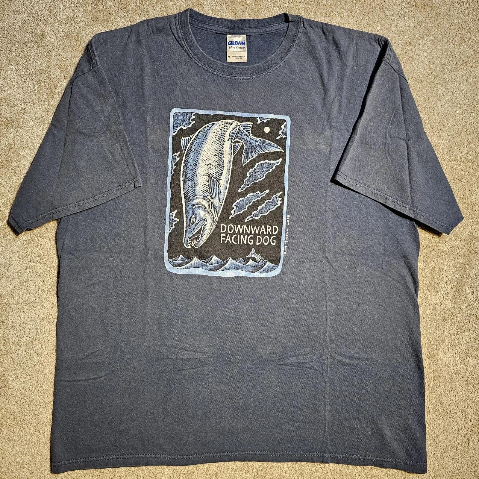Vtg 2008 Downward Facing Dog Fish Size XL Beer T-shirt Indie Dadcore Blue Skate 3XL
Vtg 2008 Downward Facing Dog Fish Size XL Beer T-shirt Indie Dadcore Blue Skate 3XL